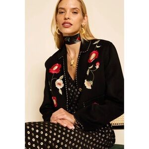 NWOT RIXO Sunday Embroidered Jacket